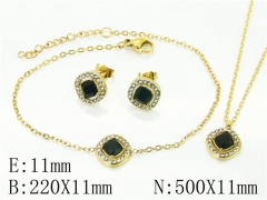 Stainless Steel Jewelry Wholesale - Stainless Steel Jewelry Sets - HY59S2343HLW