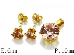 Stainless Steel Jewelry Wholesale - Stainless Steel Jewelry Sets - HY21S0018JHB