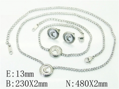 Stainless Steel Jewelry Wholesale - Stainless Steel Jewelry Sets - HY59S2440IXL