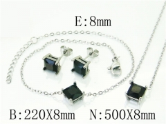 Stainless Steel Jewelry Wholesale - Stainless Steel Jewelry Sets - HY59S0131HHW