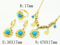 Stainless Steel Jewelry Wholesale - Stainless Steel Jewelry Sets - HY50S0552IHB