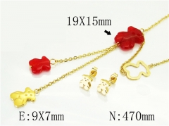 Stainless Steel Jewelry Wholesale - Stainless Steel Jewelry Sets - HY64S1371HOW