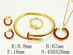 Stainless Steel Jewelry Wholesale - Stainless Steel Jewelry Sets - HY50S0360JYY