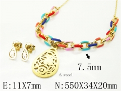 Stainless Steel Jewelry Wholesale - Stainless Steel Jewelry Sets - HY21S0409HPX