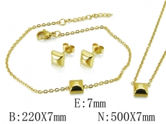 Stainless Steel Jewelry Wholesale - Stainless Steel Jewelry Sets - HY59S1391PQ