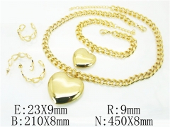 Stainless Steel Jewelry Wholesale - Stainless Steel Jewelry Sets - HY50S0105JQQ