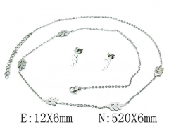 Stainless Steel Jewelry Wholesale - Stainless Steel Jewelry Sets - HY59S2848PA