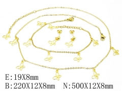 Stainless Steel Jewelry Wholesale - Stainless Steel Jewelry Sets - HY59S1497HGG