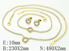 Stainless Steel Jewelry Wholesale - Stainless Steel Jewelry Sets - HY59S2459IIL