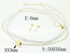 Stainless Steel Jewelry Wholesale - Stainless Steel Jewelry Sets - HY59S2056HLL