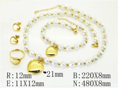 Stainless Steel Jewelry Wholesale - Stainless Steel Jewelry Sets - HY50S0301JGG