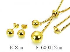 Stainless Steel Jewelry Wholesale - Stainless Steel Jewelry Sets - HY59S2418HDD