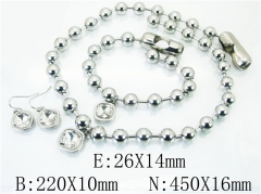 Stainless Steel Jewelry Wholesale - Stainless Steel Jewelry Sets - HY73S0104JLE