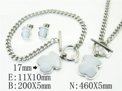 Stainless Steel Jewelry Wholesale - Stainless Steel Jewelry Sets - HY21S0362JHF
