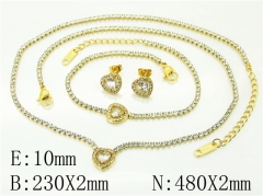 Stainless Steel Jewelry Wholesale - Stainless Steel Jewelry Sets - HY59S2427IIL