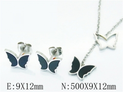 Stainless Steel Jewelry Wholesale - Stainless Steel Jewelry Sets - HY25S0749HKS