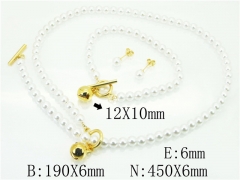 Stainless Steel Jewelry Wholesale - Stainless Steel Jewelry Sets - HY59S1984IAA