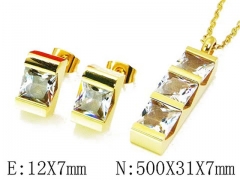 Stainless Steel Jewelry Wholesale - Stainless Steel Jewelry Sets - HY59S2794HIE