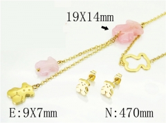 Stainless Steel Jewelry Wholesale - Stainless Steel Jewelry Sets - HY64S1369HOD
