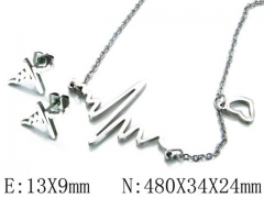 Stainless Steel Jewelry Wholesale - Stainless Steel Jewelry Sets - HY54S0162ML