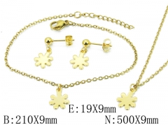 Stainless Steel Jewelry Wholesale - Stainless Steel Jewelry Sets - HY59B1684MF