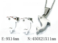 Stainless Steel Jewelry Wholesale - Stainless Steel Jewelry Sets - HY91S0561PE