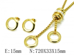 Stainless Steel Jewelry Wholesale - Stainless Steel Jewelry Sets - HY59S1403HKZ