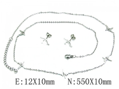 Stainless Steel Jewelry Wholesale - Stainless Steel Jewelry Sets - HY59S2875PS