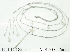 Stainless Steel Jewelry Wholesale - Stainless Steel Jewelry Sets - HY59S0178HHZ