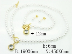 Stainless Steel Jewelry Wholesale - Stainless Steel Jewelry Sets - HY59S1986IXX