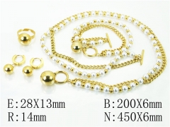 Stainless Steel Jewelry Wholesale - Stainless Steel Jewelry Sets - HY50S0261JRR