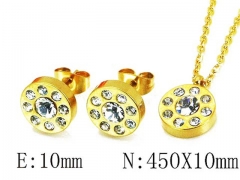 Stainless Steel Jewelry Wholesale - Stainless Steel Jewelry Sets - HY25S0586PQ