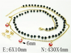 Stainless Steel Jewelry Wholesale - Stainless Steel Jewelry Sets - HY24S0071HWL
