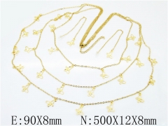 Stainless Steel Jewelry Wholesale - Stainless Steel Jewelry Sets - HY59S1798IHD