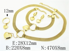 Stainless Steel Jewelry Wholesale - Stainless Steel Jewelry Sets - HY50S0059JRR