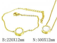 Stainless Steel Jewelry Wholesale - Stainless Steel Jewelry Sets - HY59S2731HIL