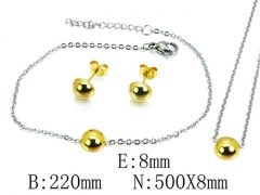Stainless Steel Jewelry Wholesale - Stainless Steel Jewelry Sets - HY59S2932MZ