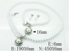 Stainless Steel Jewelry Wholesale - Stainless Steel Jewelry Sets - HY59S1960HOE