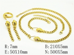 Stainless Steel Jewelry Wholesale - Stainless Steel Jewelry Sets - HY50S0531JFF