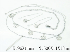 Stainless Steel Jewelry Wholesale - Stainless Steel Jewelry Sets - HY59S1855OS