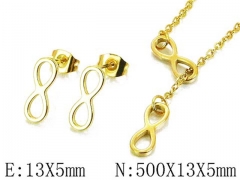 Stainless Steel Jewelry Wholesale - Stainless Steel Jewelry Sets - HY59S2782OR