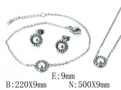 Stainless Steel Jewelry Wholesale - Stainless Steel Jewelry Sets - HY59S1386OU