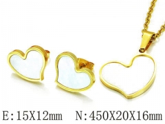 Stainless Steel Jewelry Wholesale - Stainless Steel Jewelry Sets - HY25S0557HIL