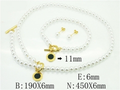 Stainless Steel Jewelry Wholesale - Stainless Steel Jewelry Sets - HY59S1990IQQ