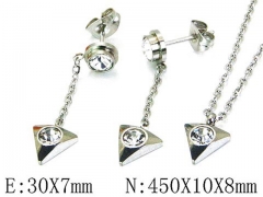 Stainless Steel Jewelry Wholesale - Stainless Steel Jewelry Sets - HY25S0632OQ