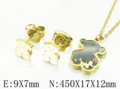 Stainless Steel Jewelry Wholesale - Stainless Steel Jewelry Sets - HY21S0316HOD