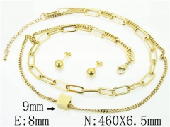 Stainless Steel Jewelry Wholesale - Stainless Steel Jewelry Sets - HY59S2244HLC