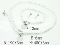 Stainless Steel Jewelry Wholesale - Stainless Steel Jewelry Sets - HY59S2003HOS