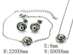 Stainless Steel Jewelry Wholesale - Stainless Steel Jewelry Sets - HY59S2750OW