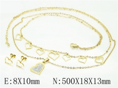 Stainless Steel Jewelry Wholesale - Stainless Steel Jewelry Sets - HY24S0027HRR